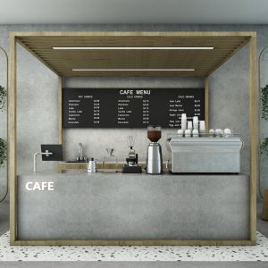 Cafe Shop Modern Loft
